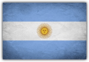 #501 Flagge Argentinien