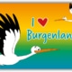 playa Kühlschrankmagnet #097 I love Burgenland