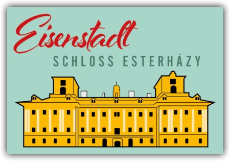 playa Kühlschrankmagnet #463 Eisenstadt Schloss Esterházy